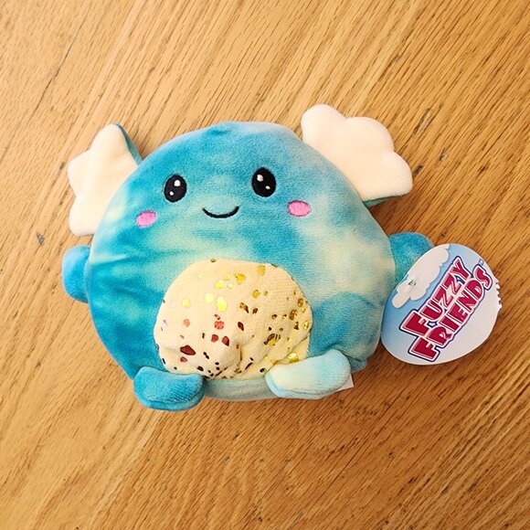 NWT Blue/Yellow Fuzzy Friends Stuffed Animal Toy - Picture 10 of 14